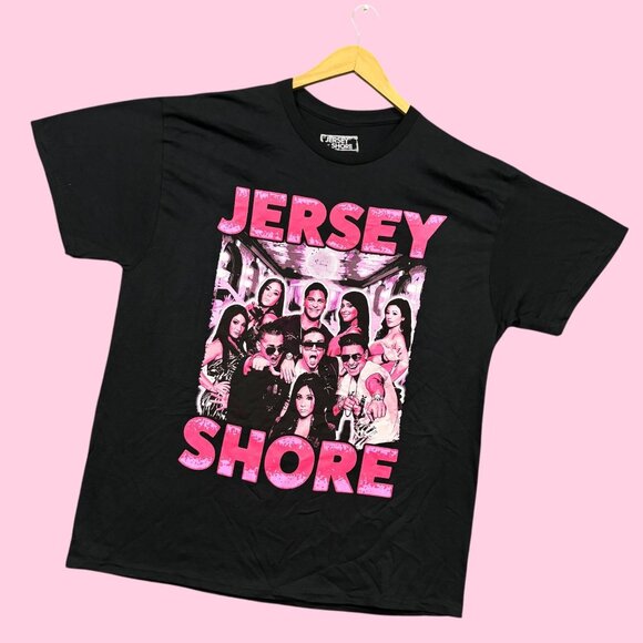 MTV's Jersey Shore Full Cast Poster Tee XL - Picture 3 of 4